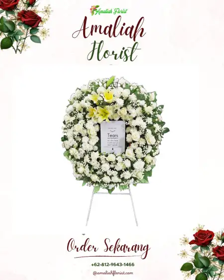 Krans Bunga Duka Sapuran